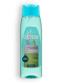 Шампунь Deliplus Detox з екстрактом огірка для жирного волосся, 400 мл
