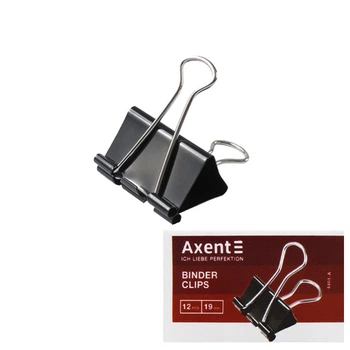 Зажим для бумаги Axent 19 мм 12 шт (4401-A)