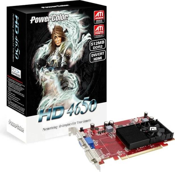 Відеокарта PowerColor AX4650 512MD2-H AMD Radeon HD4650 512MB GDDR2 (128bit)