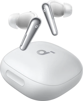 【美品】SoundCore Liberty 4 Pro バッテリー ホワイト Наушники Anker SoundCore Liberty 4 Pro White matte (A3954G21