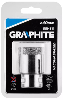 Otwornica diamentowa Graphite 40 mm M14 55H311 (5902062509338)