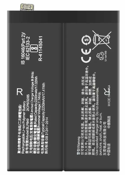 Акумулятор BLP849 Realme GT 5G /GT Neo 2250mAh+2250mAh Original PRC