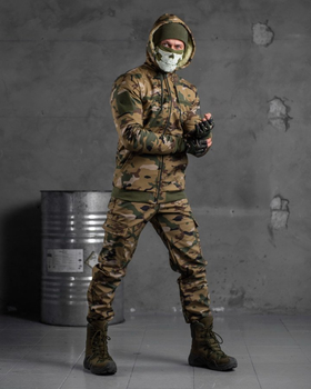 Комплект зимний тактический с утеплением Softshell Multicam S