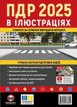Книга ПДР 2025 в ілюстраціях (62973)