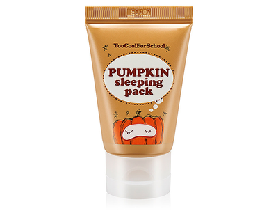 Ночная маска с экстрактом тыквы Too Cool For School Pumpkin Sleeping Pack 30 мл