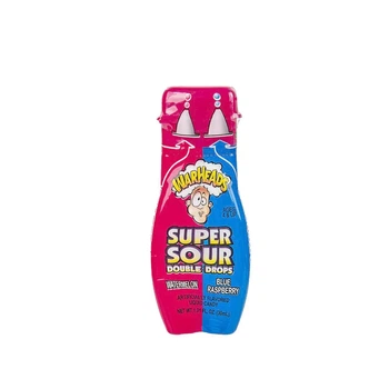 Рідка цукерка WarHeads Super Sour Drops Blue Raspberry and Watermelon 30 ml