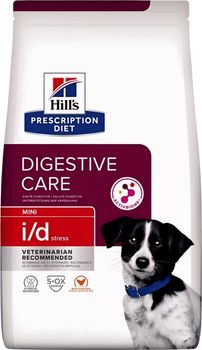 Сухой корм для собак малых пород Hill's Prescription Diet i/d Stress Mini для ухода за пищеварением с курицей 1 кг (052742055398)