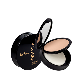 Пудра для обличчя TopFace Instyle Wet & Dry Powder PT261, № 08 Медовий