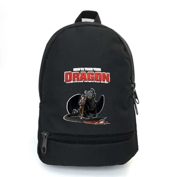 Рюкзак Як приручити дракона BIG School Bag (Dragon - 03) чорний (43 х 30 х 17 см)