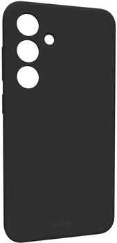 Панель Puro ICON Silicon Cover для Samsung Galaxy S24+ Black  (PUSGS24PICONBLK)