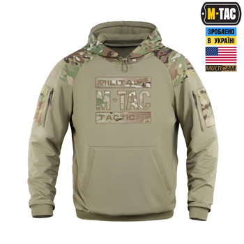 Кофта M-Tac Hoodie Combat Multicam/Tan S 20520083-S