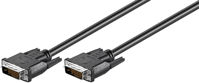 Кабель MicroConnect DVI-D Full HD Dual-Link 2 м Black (MONCC2)