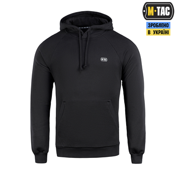 Кофта M-Tac Hoodie Cotton Raglan Black S/R 20483002-S/R