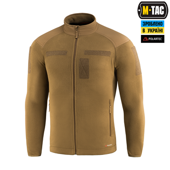 Куртка M-Tac Combat Fleece Polartec Jacket Coyote Brown L/R 20491017-L/R