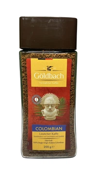 Кава Goldbach Colombian розчинна 200 г в скляній банці (54095)