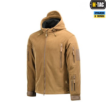 Куртка флісова M-Tac Windblock Division Gen.II Dark Coyote 2XL 20413050-2XL