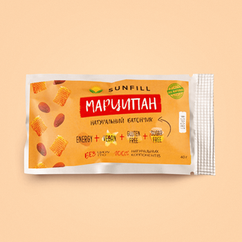 Батончик Марципан Sunfill 40 г