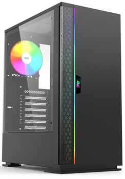 Комп’ютер персональний 2E Complex Gaming Intel i5-13400F, 16Gb, F512GB+F1TB, NVD3050-8, H610, GX910N, 500W, FreeDos (2E-10201)