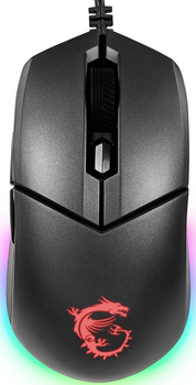 Миша MSI Clutch GM11, RGB, USB-A, чорний (S12-0402020-CLA)