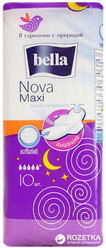 Гігієнічні прокладки Bella Nova Maxi 10 шт (5900516303051/5900516300487)