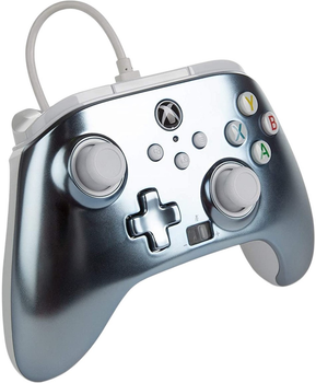 Контролер PowerA Enhanced Wired Controller Metallic Ice (0617885023972)