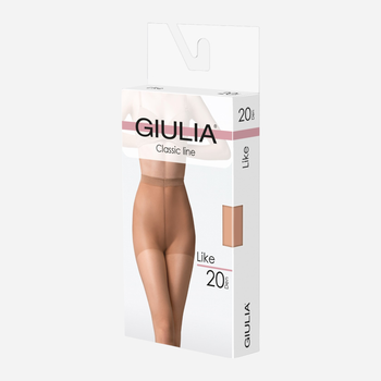 Колготки 40 Den женские Giulia LIKE 40 (Smart Box) L Бежевые (4823116901599)