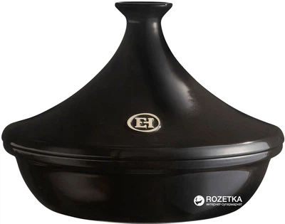 Таджин Emile Henry Flame ceramic 27 см Чорний (795626)