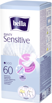 Щоденні гігієнічні прокладки Bella Panty Sensitive 60шт (5900516311469)