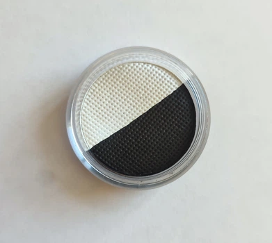 Аквагрим боді арт black-white matte 10 г Білий / Чорний