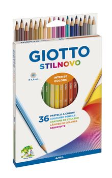 Zestaw kolorowych ołówków Giotto Stilnovo Intense 36 szt (8000825256707)