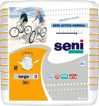 Підгузки-трусики для дорослих Seni Active Normal Large 30 шт (5900516697501/5900516693886)