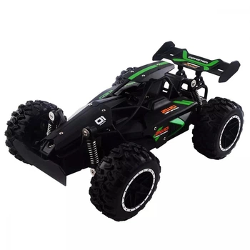 Машинка на радіокеруванні Метал/Пластик HOTDEER Off-Roader 1:23 Чорно-зелена