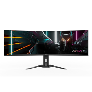 Монитор 49 Gigabyte AORUS CO49DQ Gaming Monitor 49/0.03ms/DQHD Черный