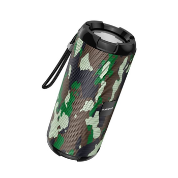 Беспроводная Bluetooth Колонка Borofone BR15 (Зеленый / Коричневый)