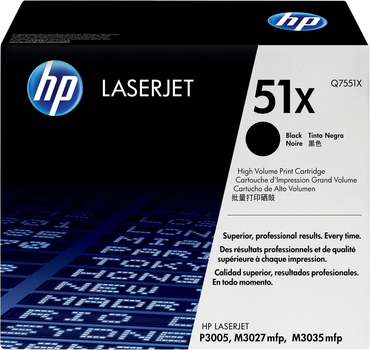 Toner HP 51X Black (882780389069)