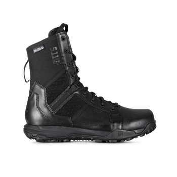 Тактичні черевики 5.11 Tactical A\T 8 Waterproof Side ZIP Boot. Black. Розмір 43