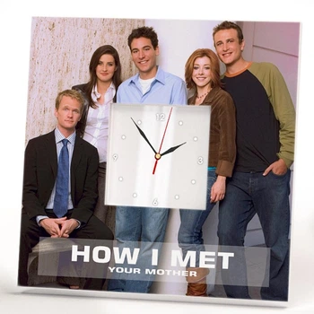Часы "Как я встретил вашу маму. How I Met Your Mother" подарок фанату сериала, арт декор спальни