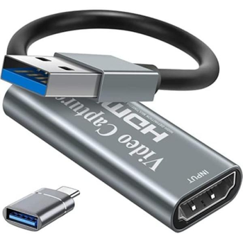 Картка відеозахоплення 4K HDMI в Type-C/USB 2.0