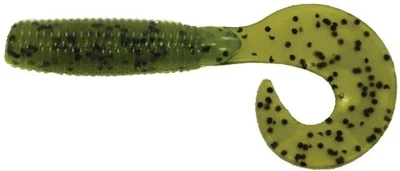 Силікон Big Bite Baits Finesse Grub 4" Watermelonseed 10 шт.