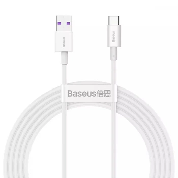 Кабель Baseus USB - Type-C 66W 2м Superior White (CATYS-A02)