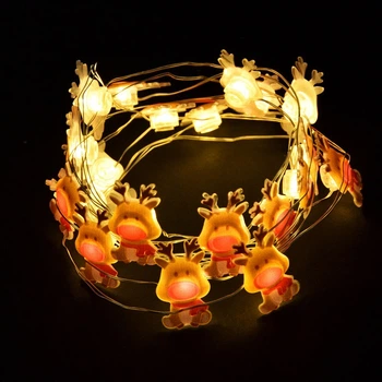 Електрогірлянда на мідному дроті Олені YES! Fun 2.2 м 20 LED, тепл. біл (801206)
