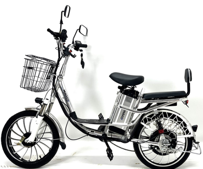 Eлектровелосипед MINAKO PRO 20" (600W 60V 18Ah) Сірий
