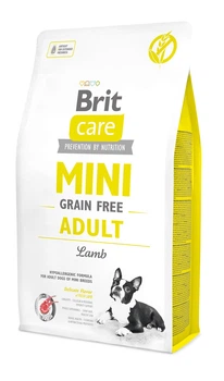 Корм Brit Care Mini Grain Free Adult Lamb сухой с ягненком для взрослых собак мелких пород 2 кг