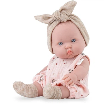 Іспанський Ванільний Пупс 28 см Вінілова Лялька Дівчинка Marina & Pau Betty Baby Nature Edition у Сумці