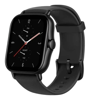 Смарт-годинник Amazfit GTS 2 New Version Black/ЧОРНІ Українське меню (GTS2B)