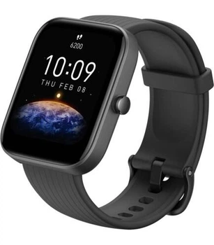 Смарт-годинник Amazfit Bip 3 Pro Black Українське меню