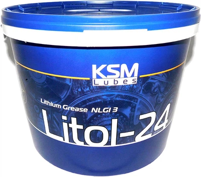 Смазка KSM PROTEC Литол - 24 9 кг (AVT132376)