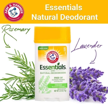 Дезодорант Arm&Hammer Essentials USA Deodorant Розмарин Лаванда