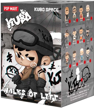 Игрушка-сюрприз Pop Mart с коллекционной фигуркой KUBO серия Walks of Life (6941848237668)