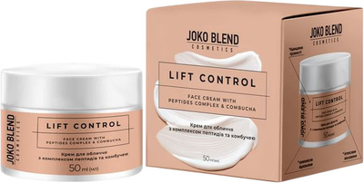 Крем для лица Joko Blend Lift Control с Комплексом пептидов и Комбучей 50 мл (4823109410510)